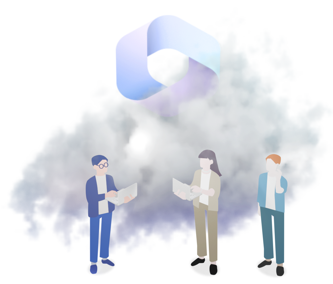 Cloud Utixo con team aziendale e Microsoft 365