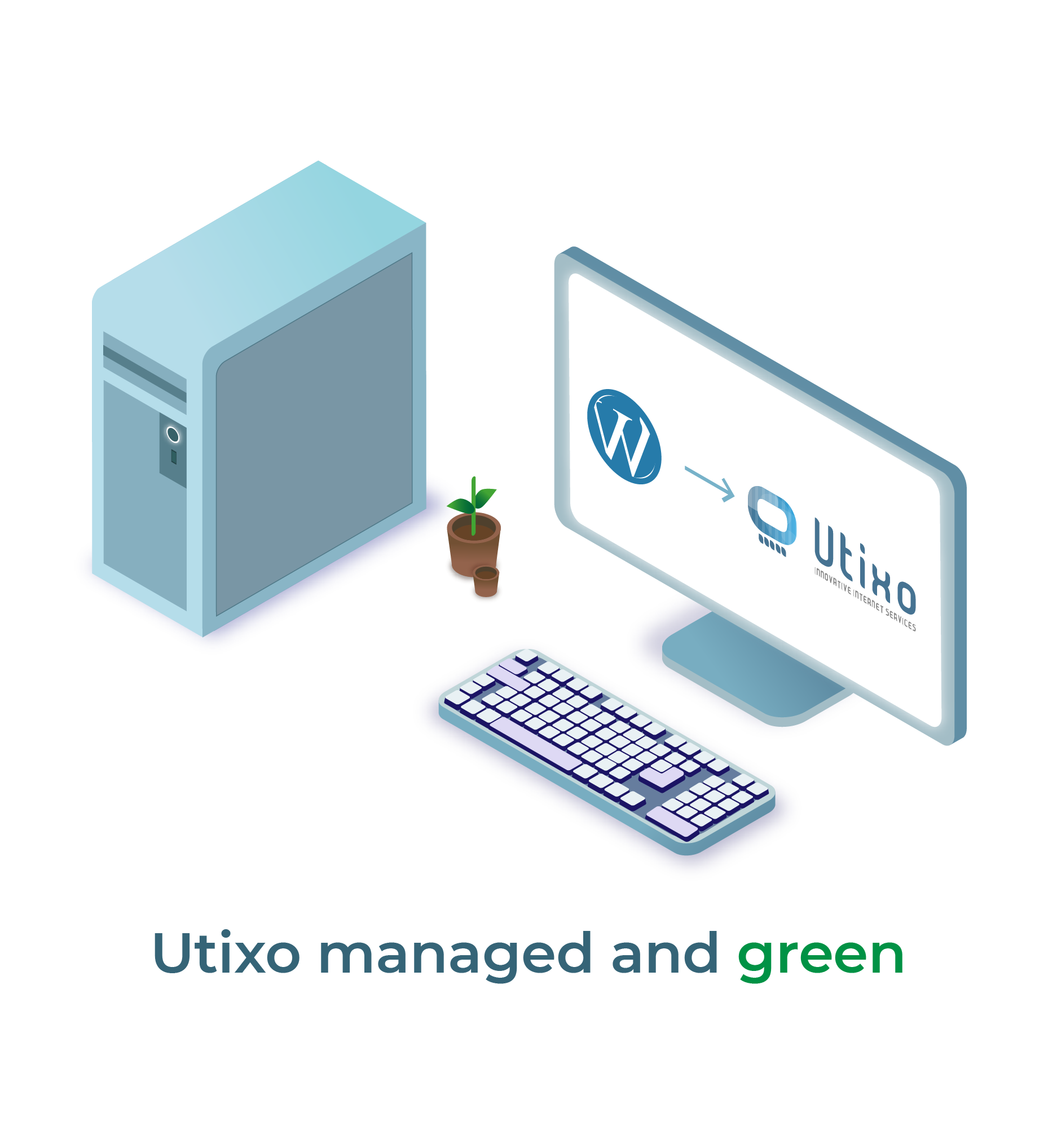 Web hosting Utixo per siti aziendali e WordPress